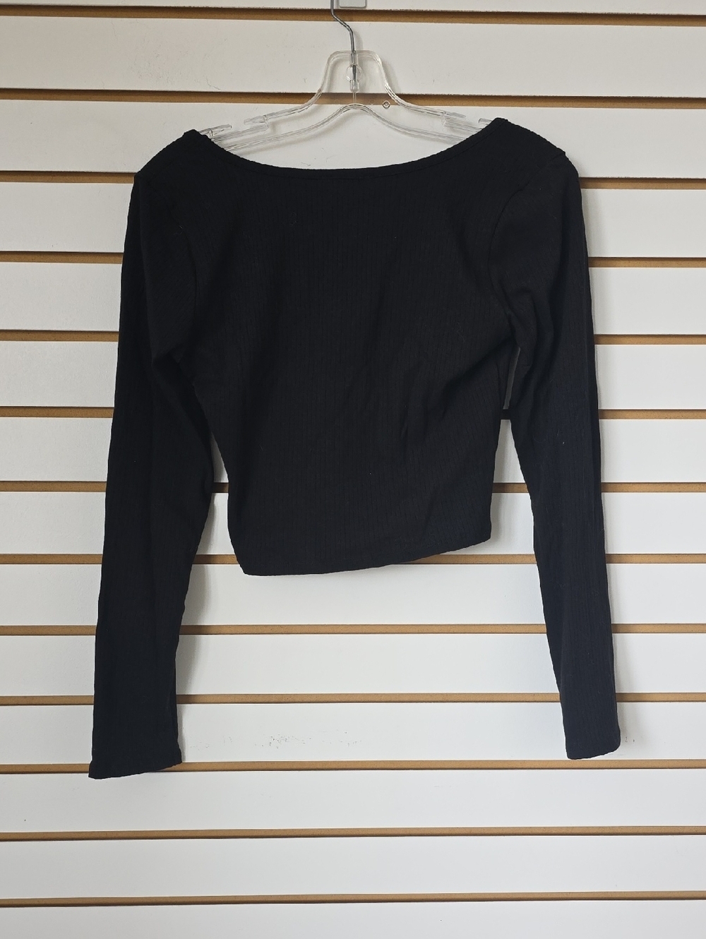 FN Ribbed Lace Neck Top XL - Picture 3 of 5